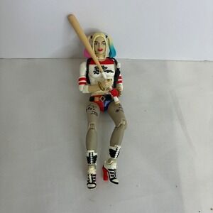 DC Comics Harley Quinn Action Figure Suicide Squad Collectible Doll 2016 Mattel
